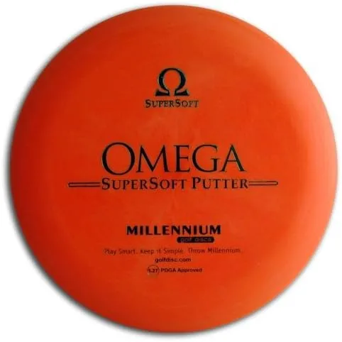 Millennium Omega SuperSoft disc golf disc